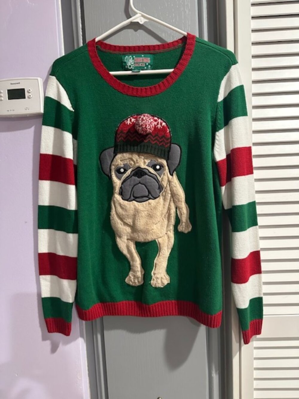 Pug Christmas Sweater